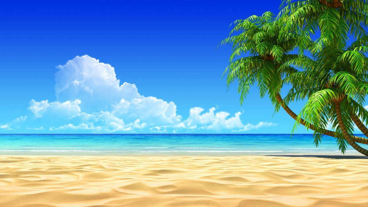 Relaxing Tropical Beach Waves Sounds Relax Hours