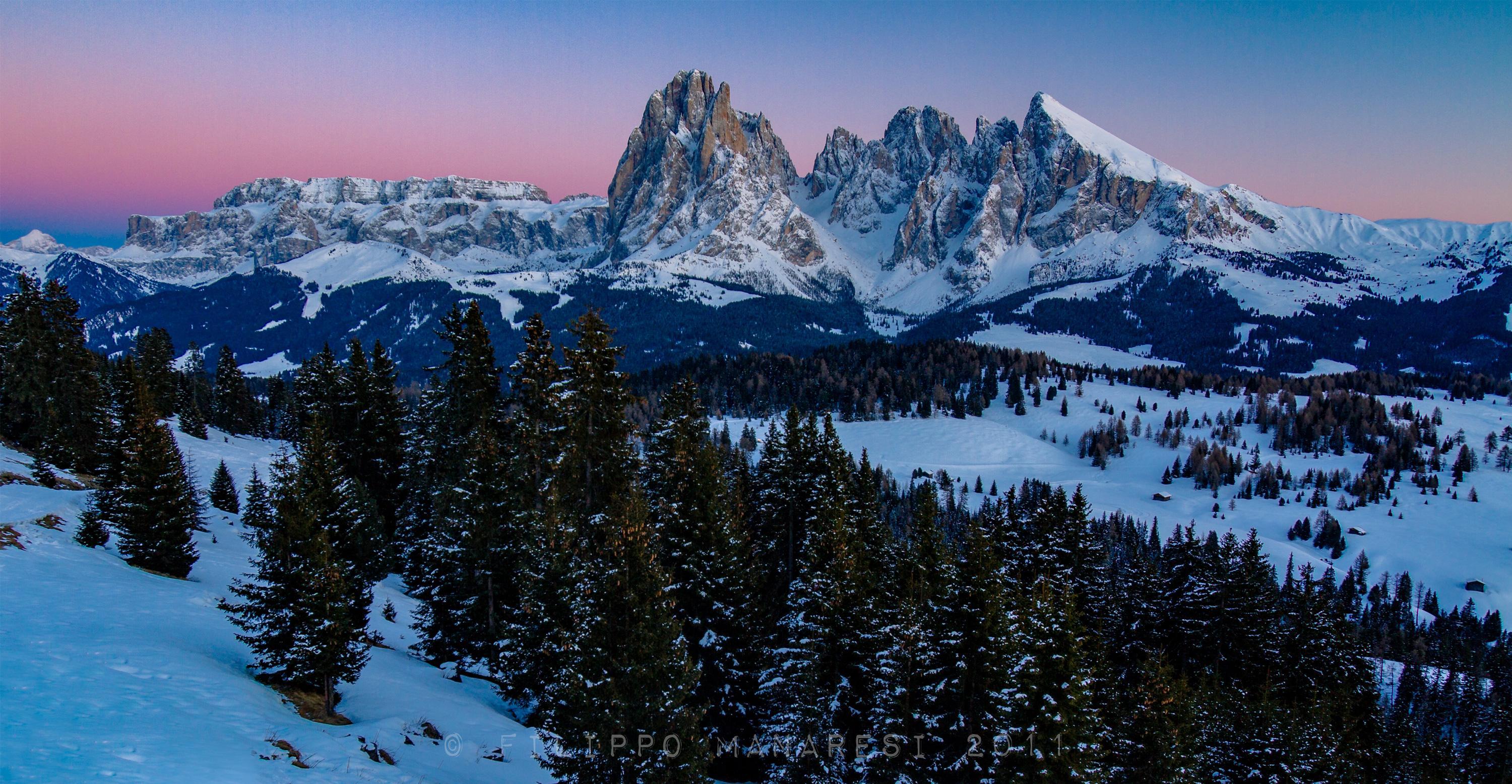 Winter Dolomites Wallpapers - Wallpaper Cave