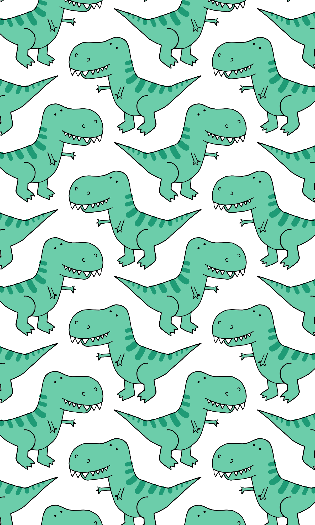 Cute #Dinosaur #Pattern. #Casetify #iPhone #Art #Design #Illustration #Animals. iPhone wallpaper pattern, Wallpaper iphone cute, Dinosaur wallpaper