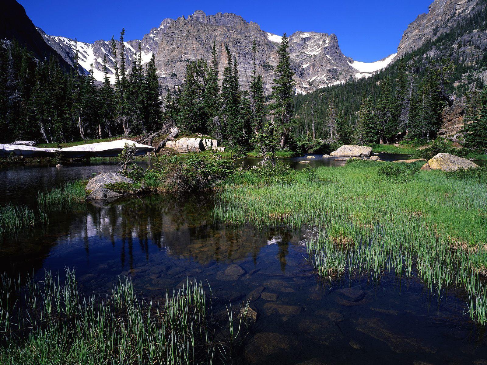 Nature: The Loch Below Andrews Glacier, Rocky Mountain