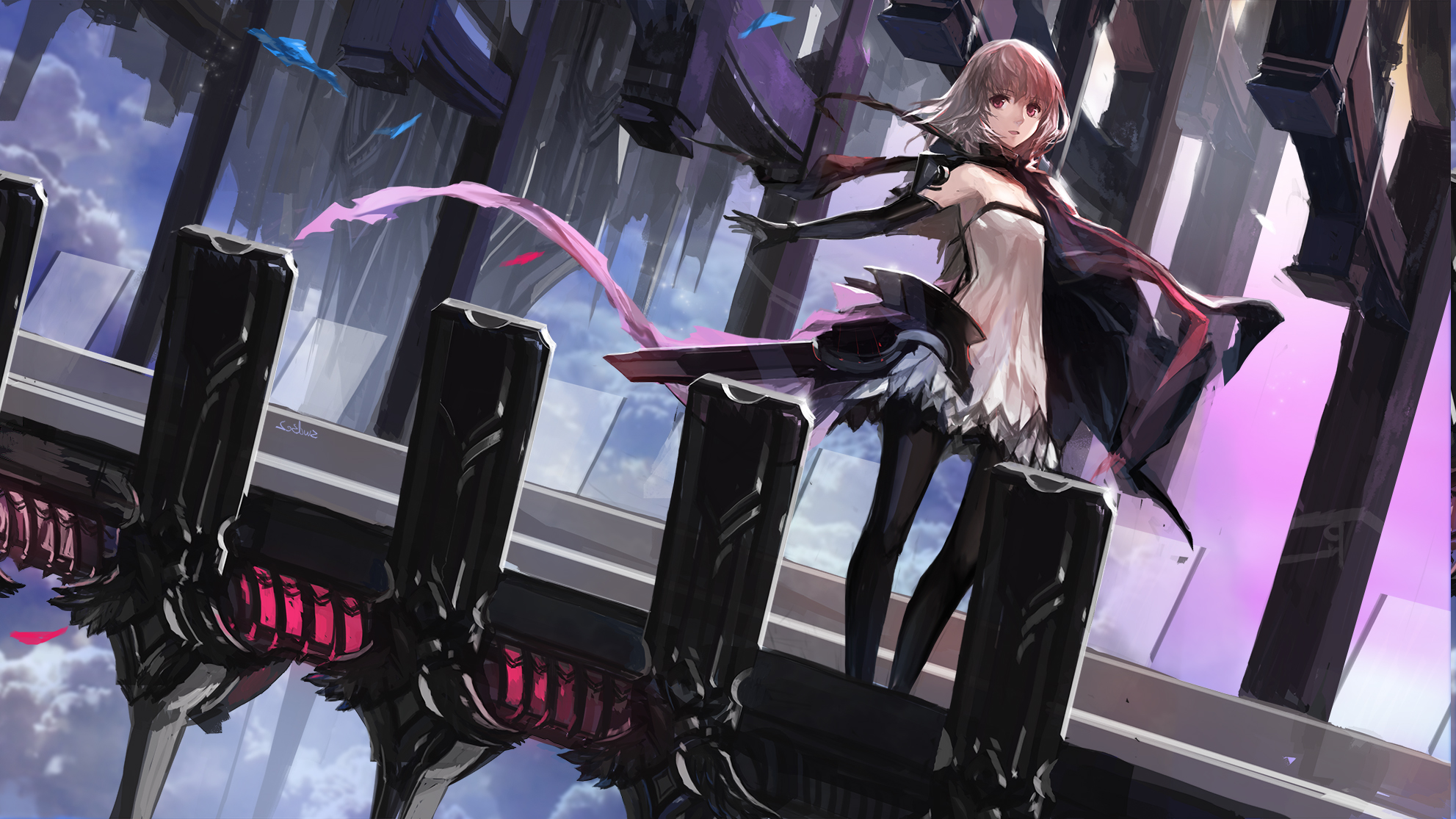 anime, Swd3e2, Pixiv Fantasia, Paradise (pffk) Wallpaper HD