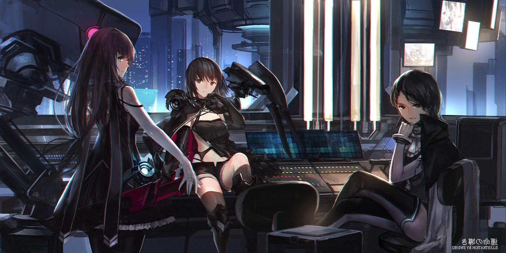 swd3e2, Anime Girls, Pixiv Fantasia, Original Characters