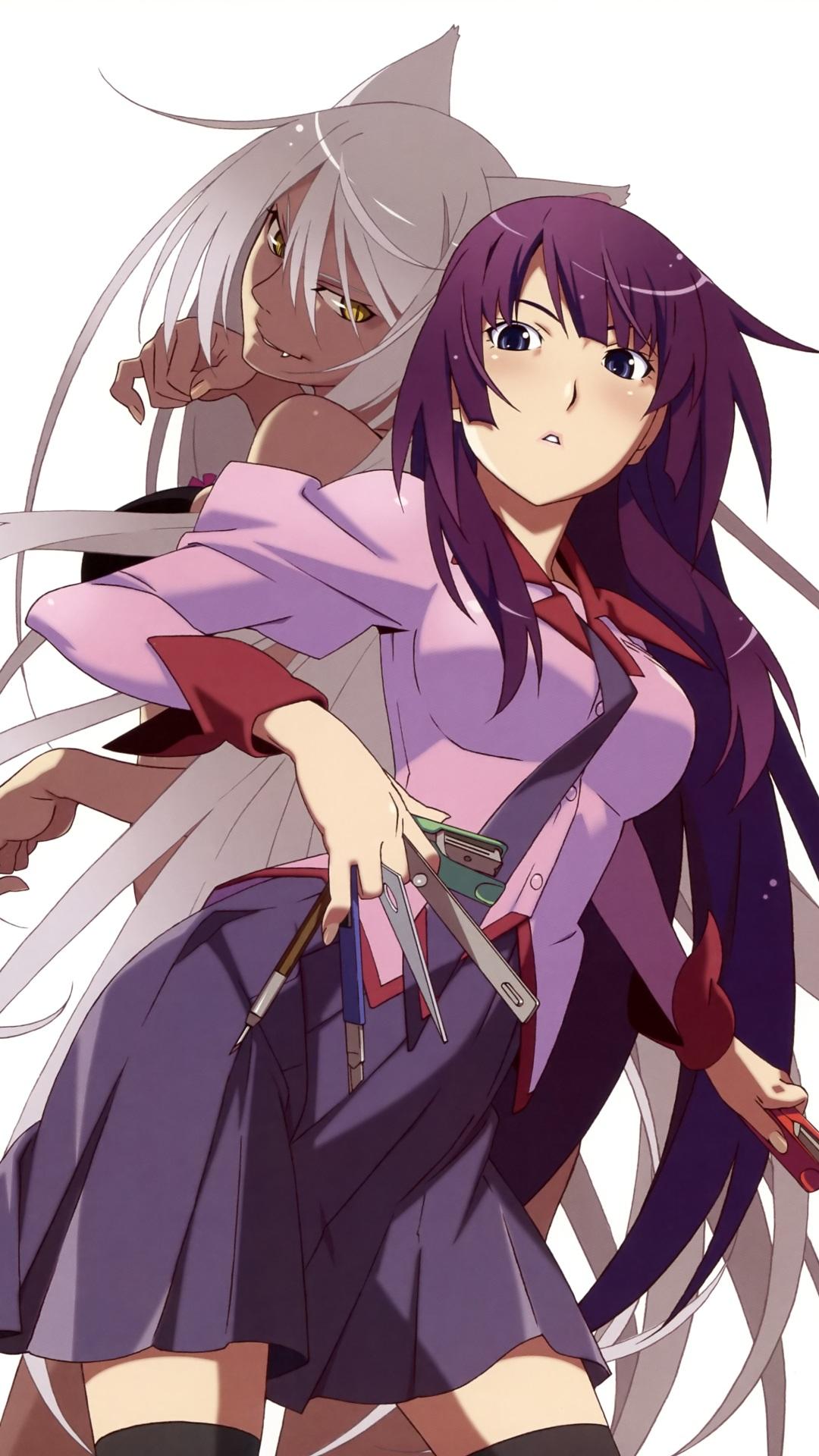 Monogatari Series android, iPhone and HD1080 smartphone