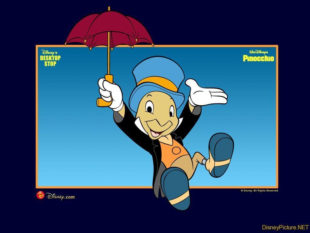 Pinocchio. Disney cartoons, Cricket wallpaper, Pinocchio