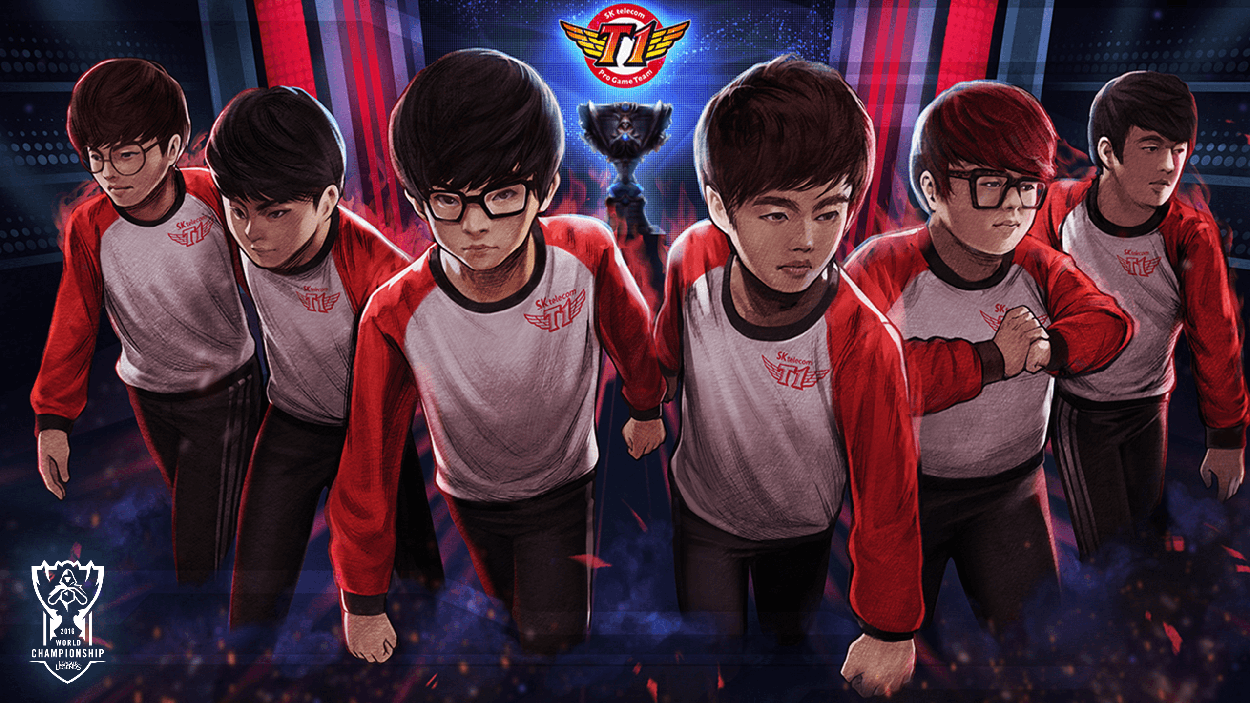 teams. 16 artists. Worlds Wallpaper are Here. League