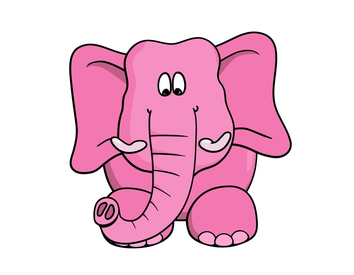 Free Picture Of Pink Elephants, Download Free Clip Art