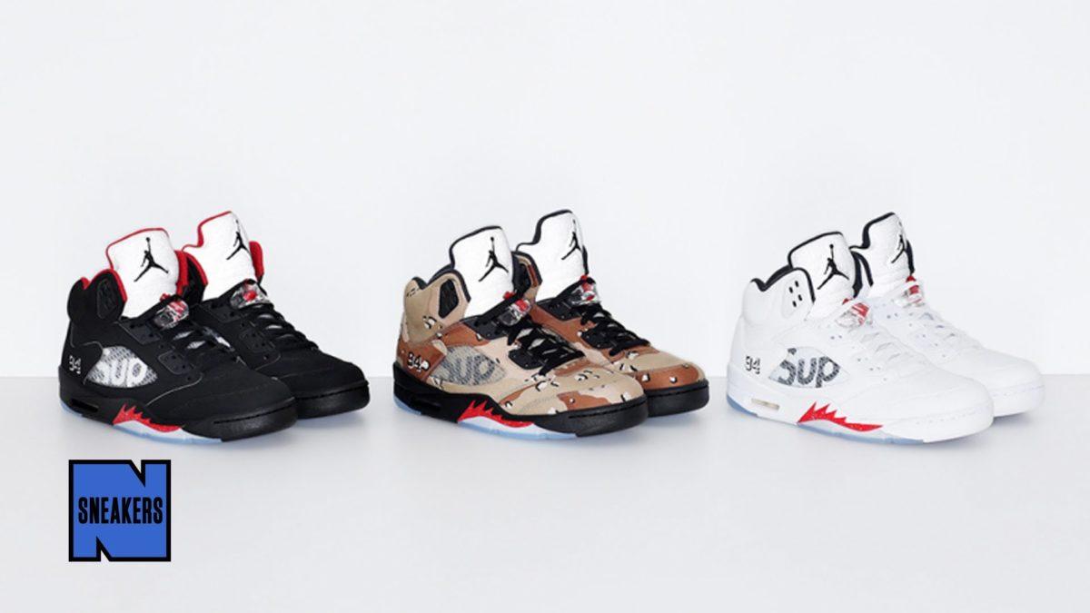Download Sneaker Supreme Jordan Wallpaper