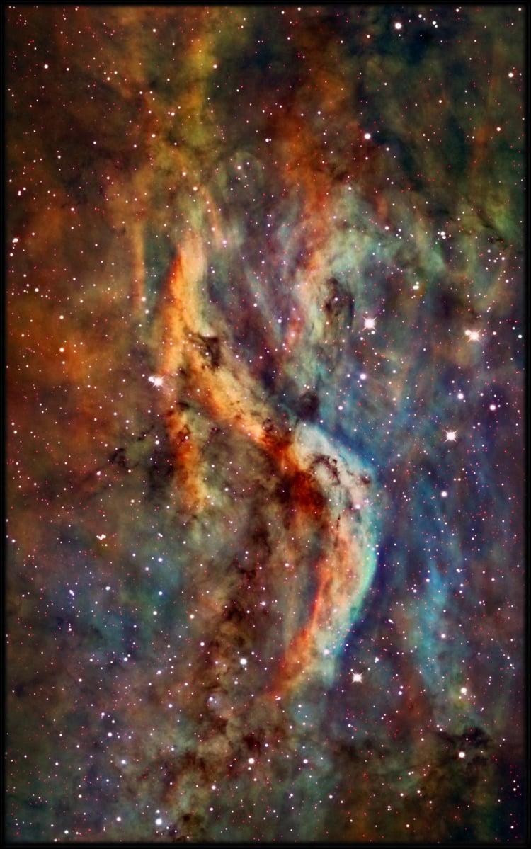X Nebula By Cielboreal 4k Mobile Phone Wallpaper