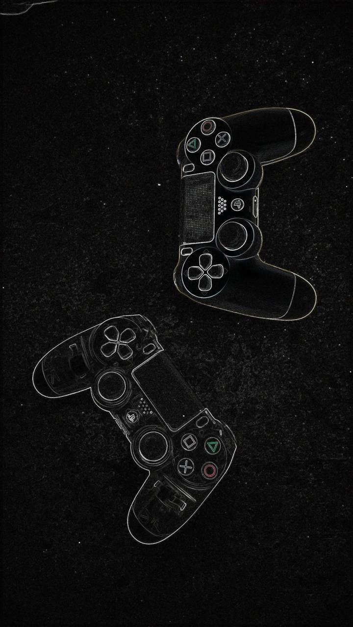 Control4. -WALLPAPERS. Gaming wallpaper, Black wallpaper