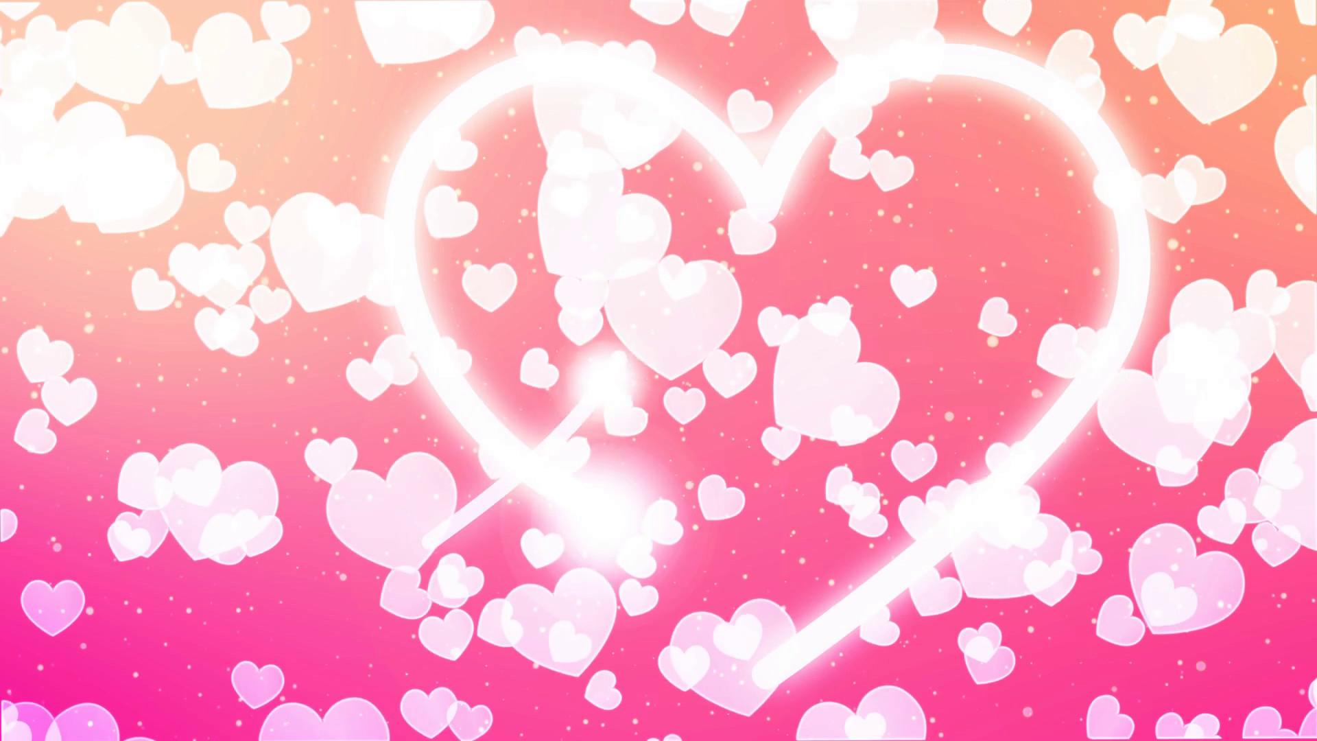 Pink Heart Background