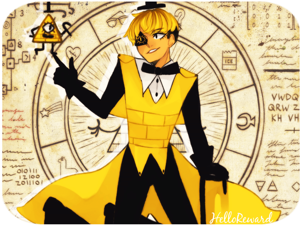 Free download Bill Cipher from Gravity Falls