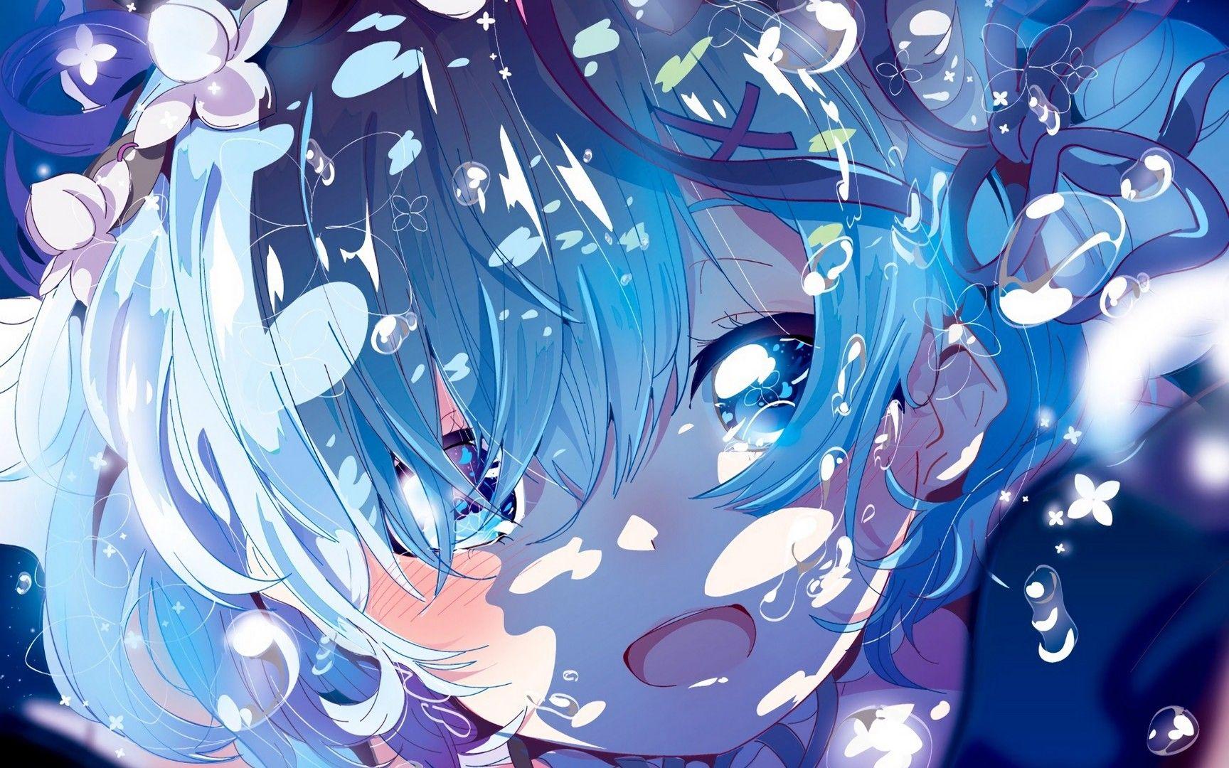 Rem Re Zero Background HD. Anime summer, Anime wallpaper