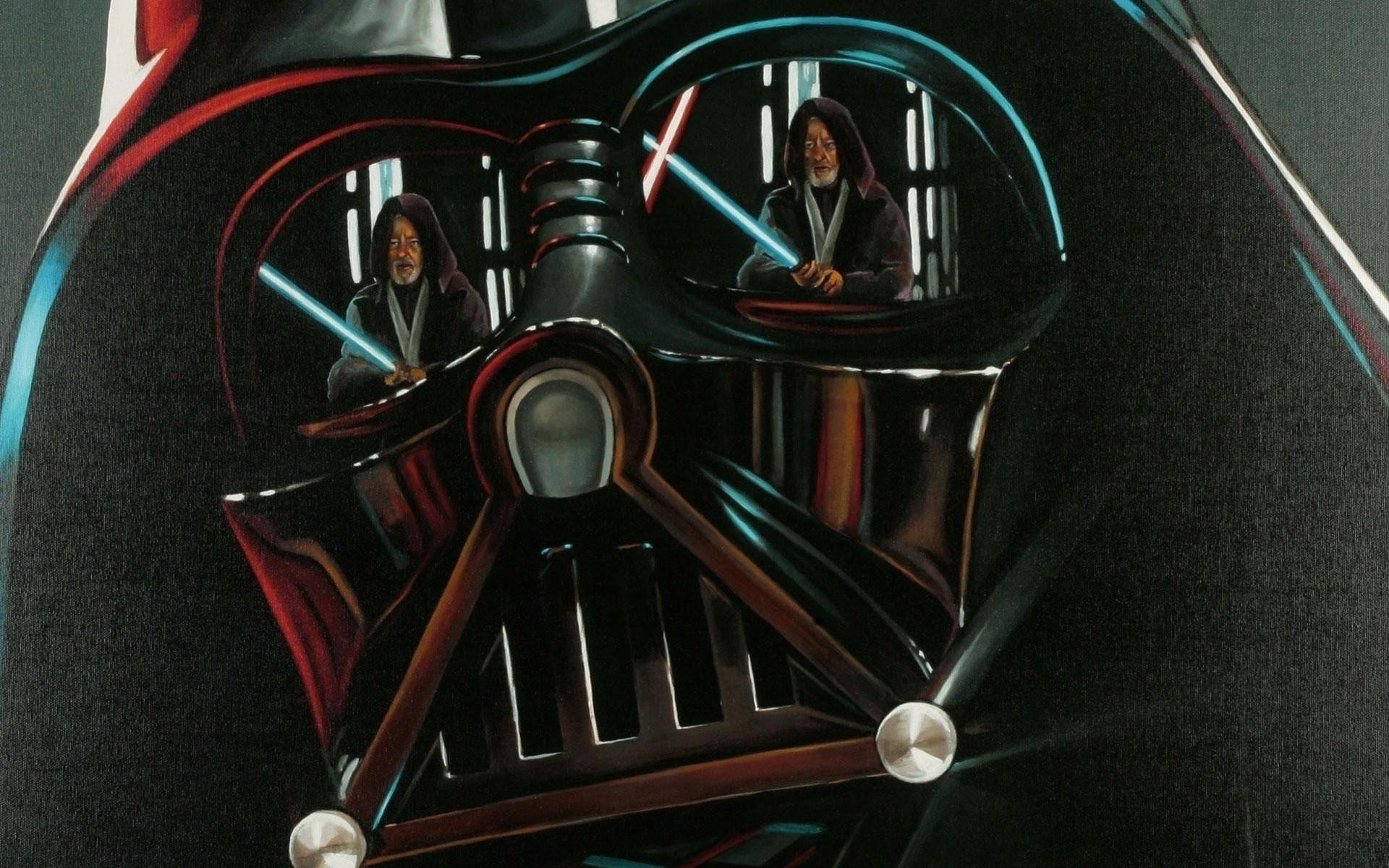 Star Wars Darth Vader Obi Wan Kenobi Wallpaperx1200