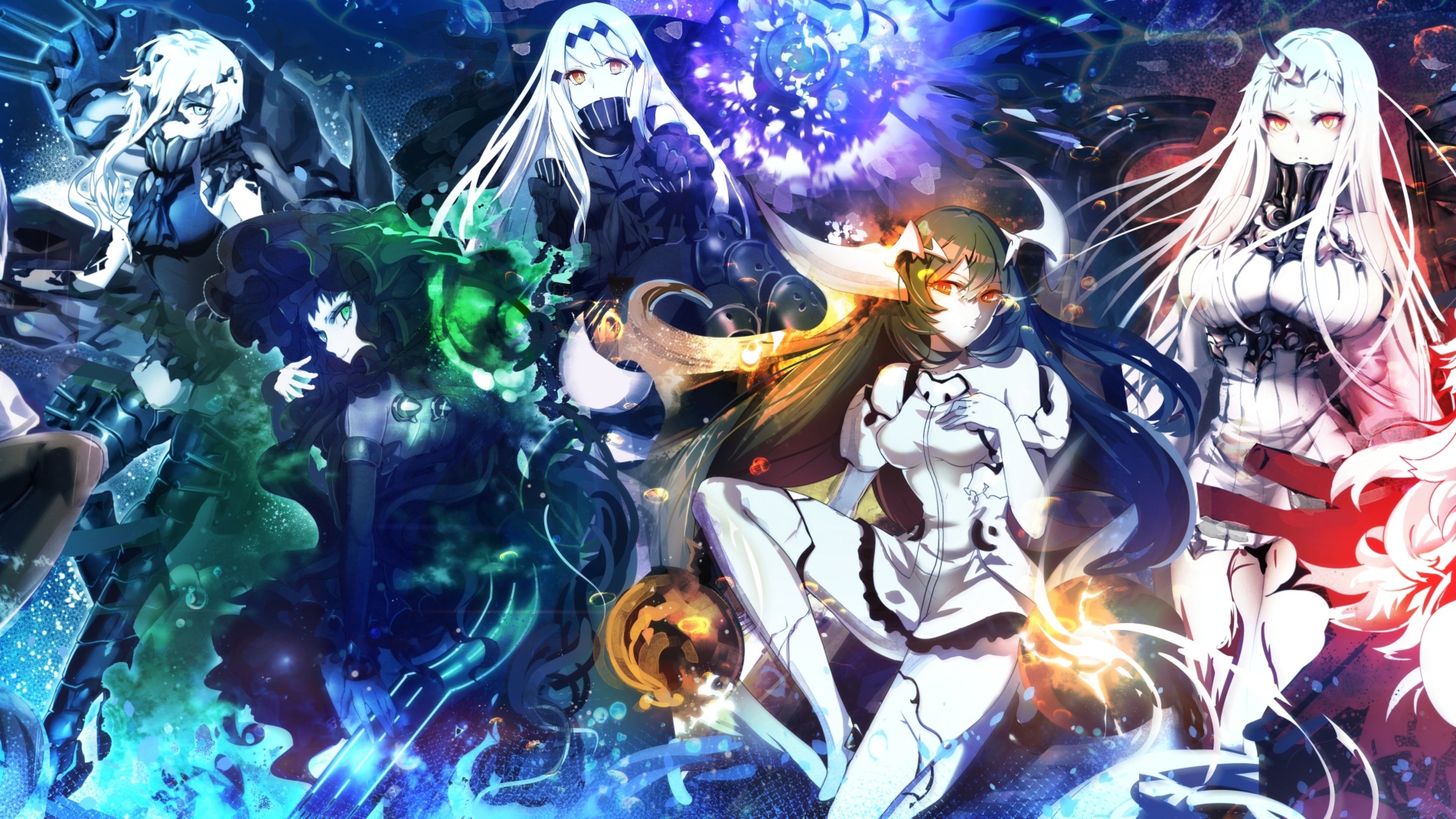 Download 3840x2160 Kancolle, Battleship Water Demon