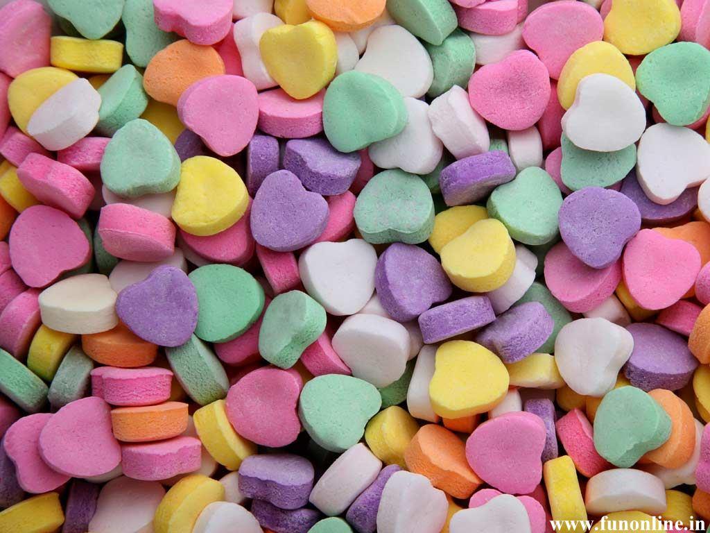 Valentine's Day Candy Wallpaper