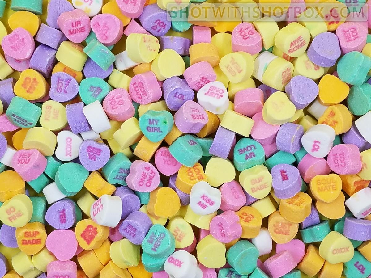 Conversation Hearts Background Wallpaper Candy