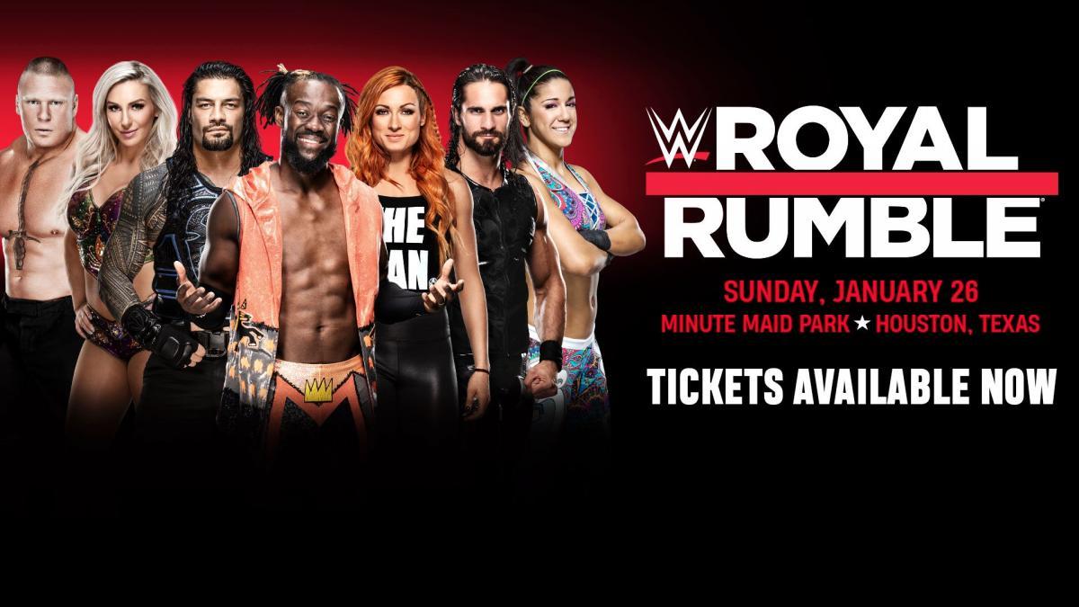 Individual Royal Rumble tickets and Royal Rumble Travel Package available now
