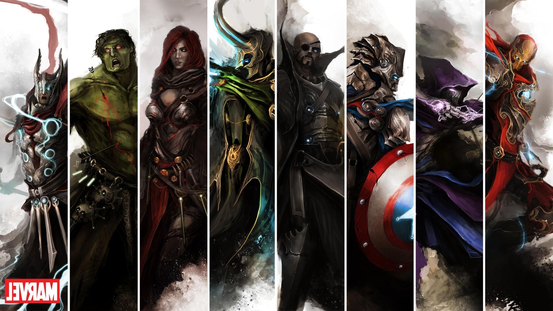 The Avengers Desktop Background