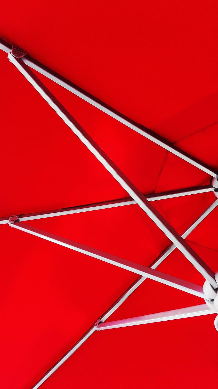 HD wallpaper: red, minimalist, grey, white, no people