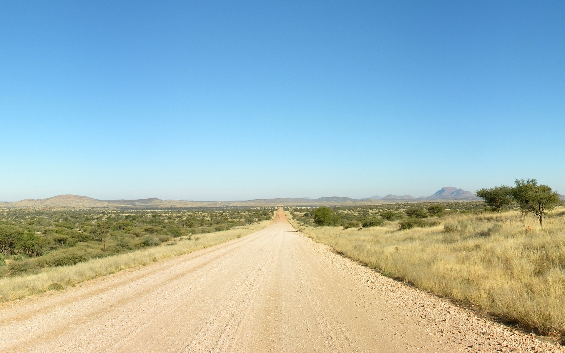 Widescreen: 1920x1200 s.6 Kbyte, image, Long desert road