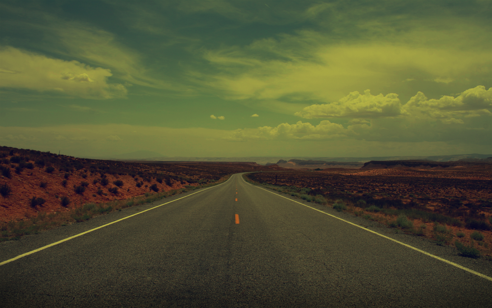 desert, road wallpaper