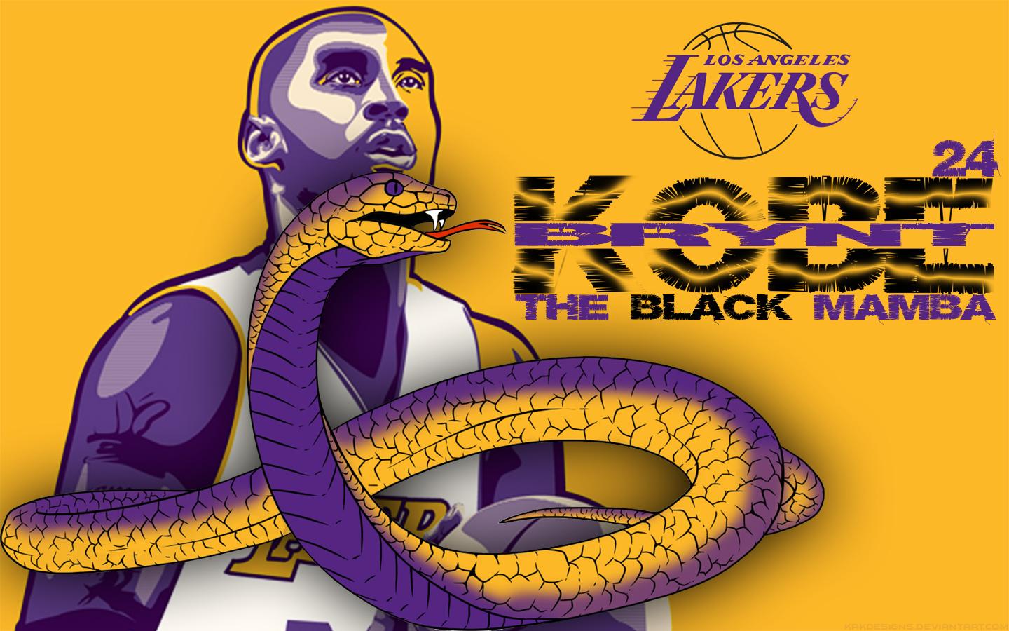 Kobe Bryant Black Mamba Wallpaper Mobile On Wallpaper