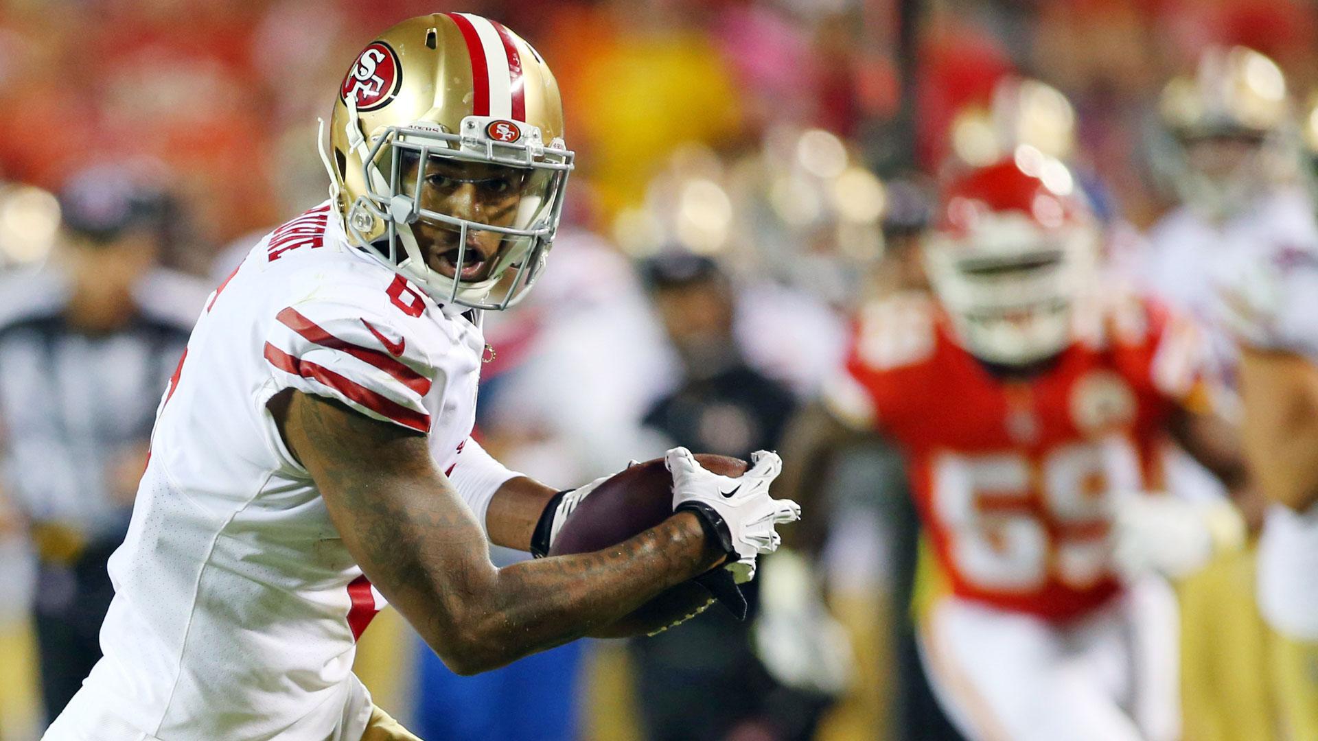 Hurt by NFL rules, 49ers WR Kendrick Bourne making up