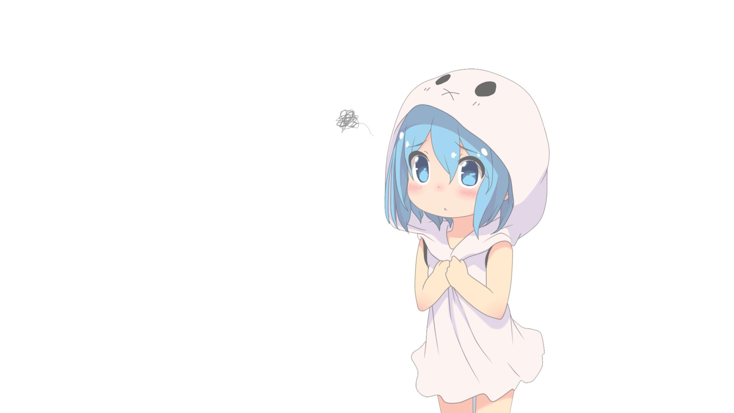 Cute Anime Little Girl 1440P Resolution HD 4k