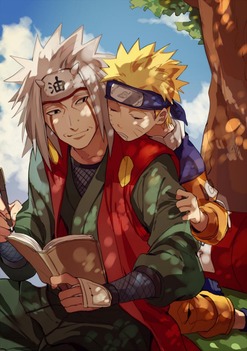 Anime, Mon, Naruto, Uzumaki Naruto, Jiraiya ( Art Naruto HD Wallpaper & Background Download