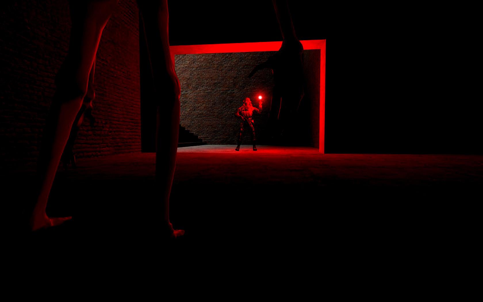 Download wallpaper soldier, monster, security, SCP, scp 96