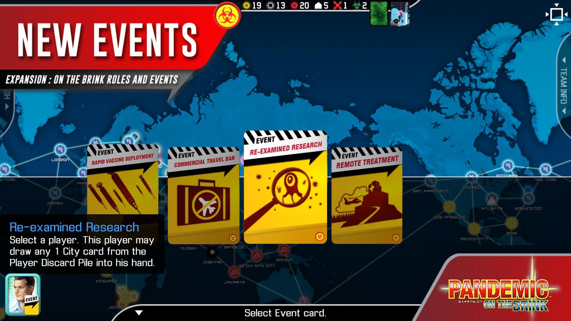 Pandemic: The Board Game Android App in the Google Play Store