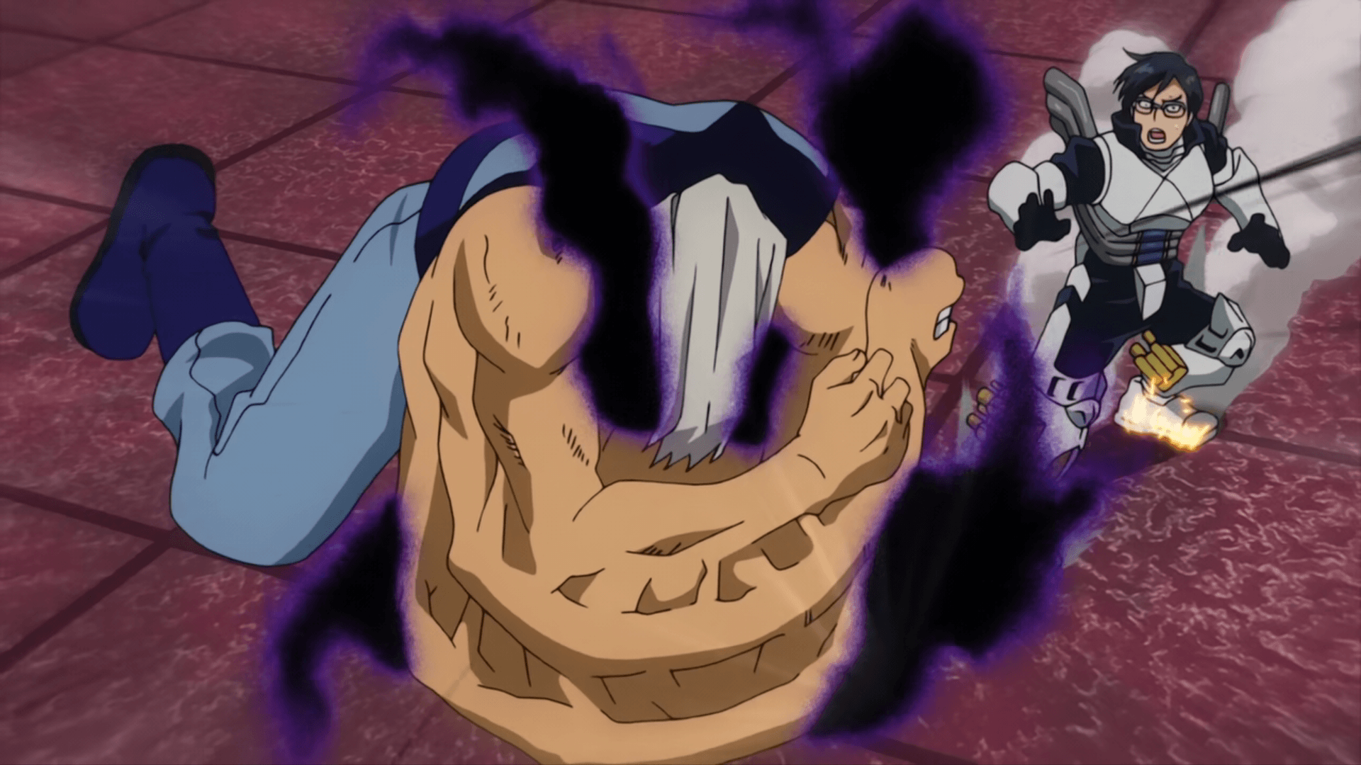 U.A. Students vs. Kurogiri. My Hero Academia