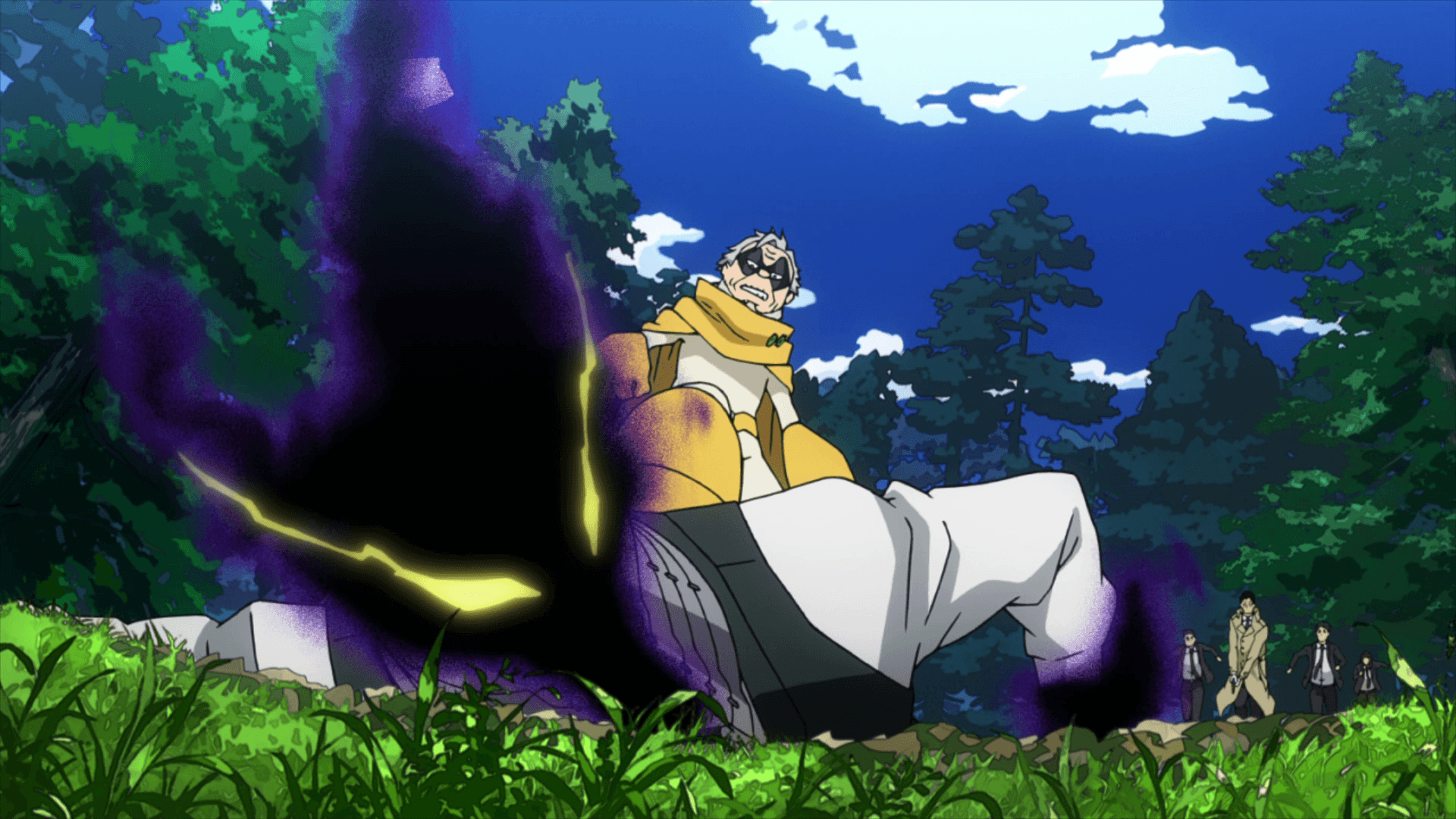 Sorahiko Torino vs. Kurogiri. My Hero Academia