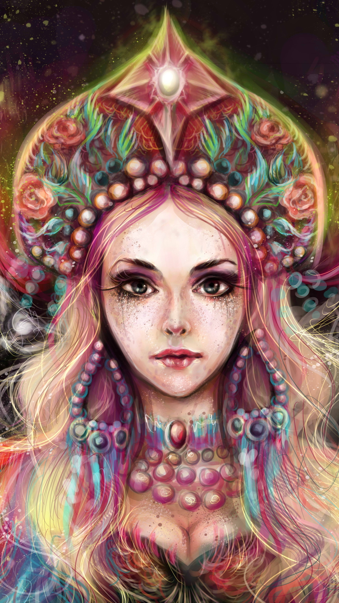 Fantasy Women (1080x1920) Wallpaper