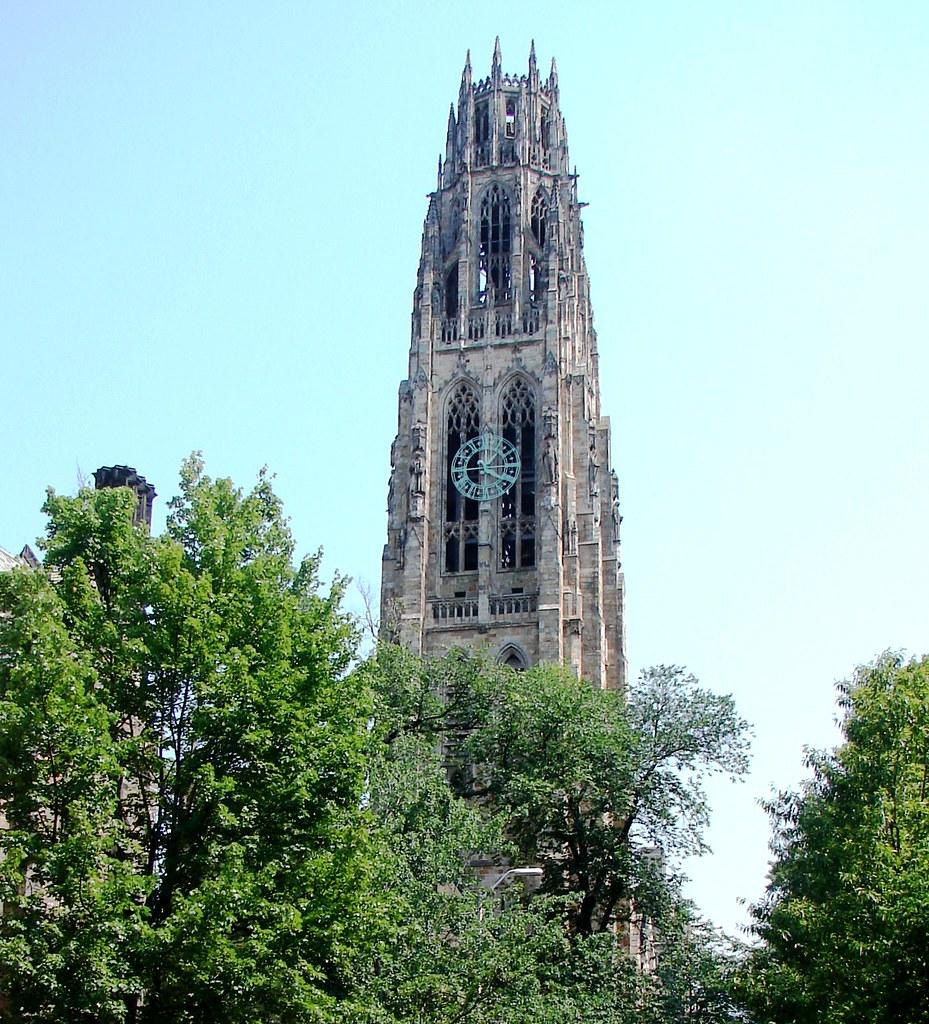 Harkness Clock Tower at Yale University, New Haven