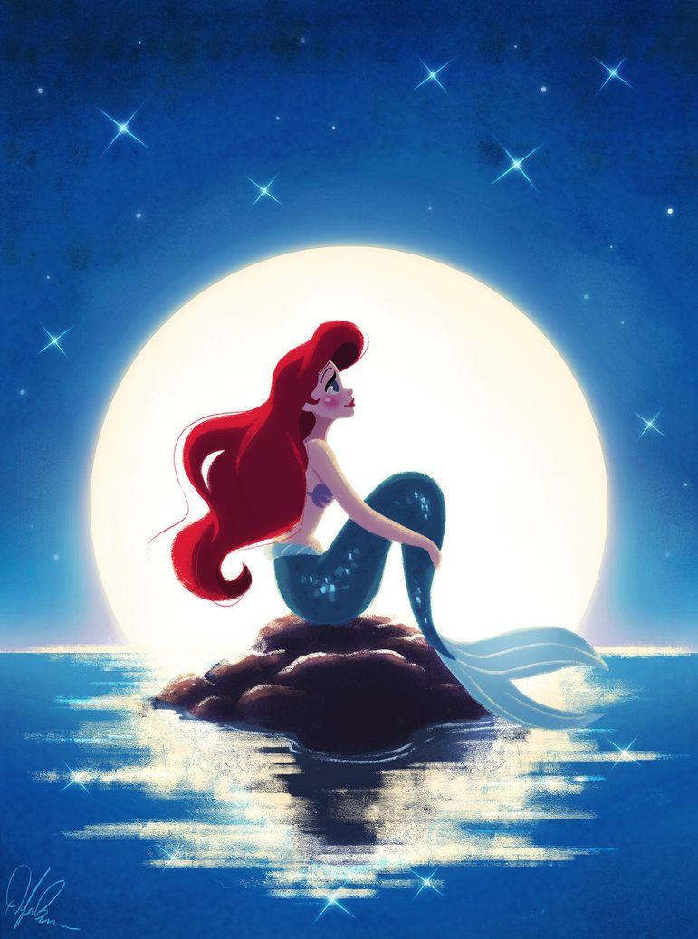 The Little Mermaid Piece. Disney drawings, Mermaid wallpaper, Disney princess wallpaper