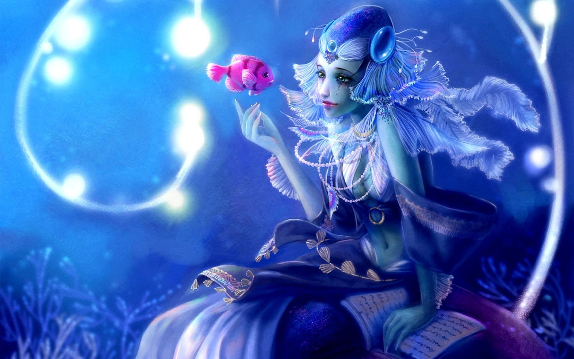 Mermaid Wide, High Definition, High Quality