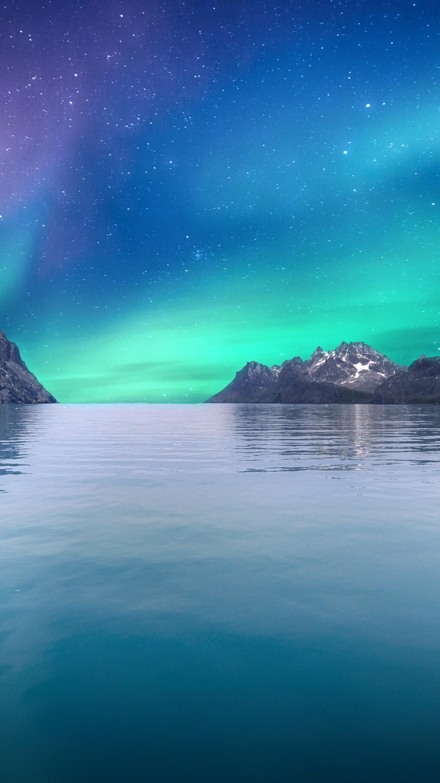 Aurora nature wallpaper note 10 11 iphone 12 ios 13 14