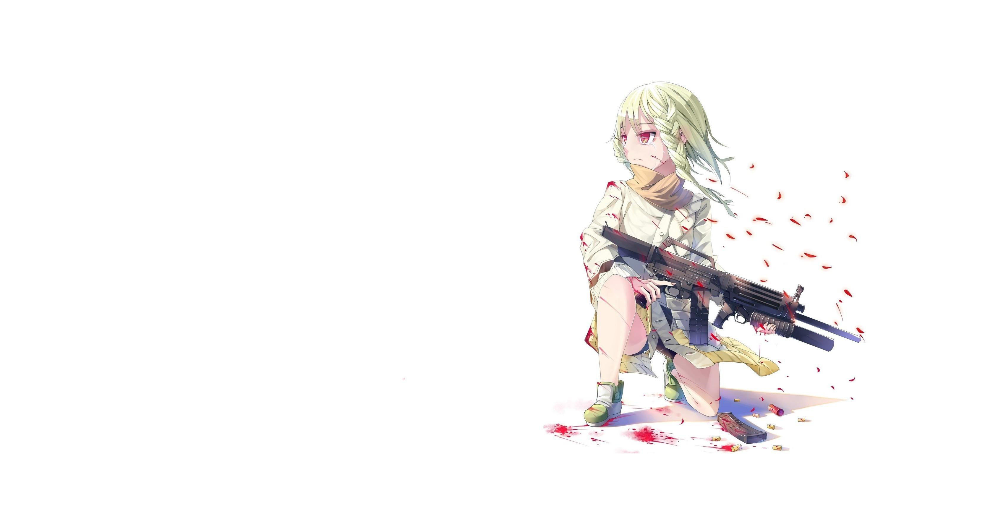 Anime Gun Wallpaper Girls With Guns Wallpaper HD