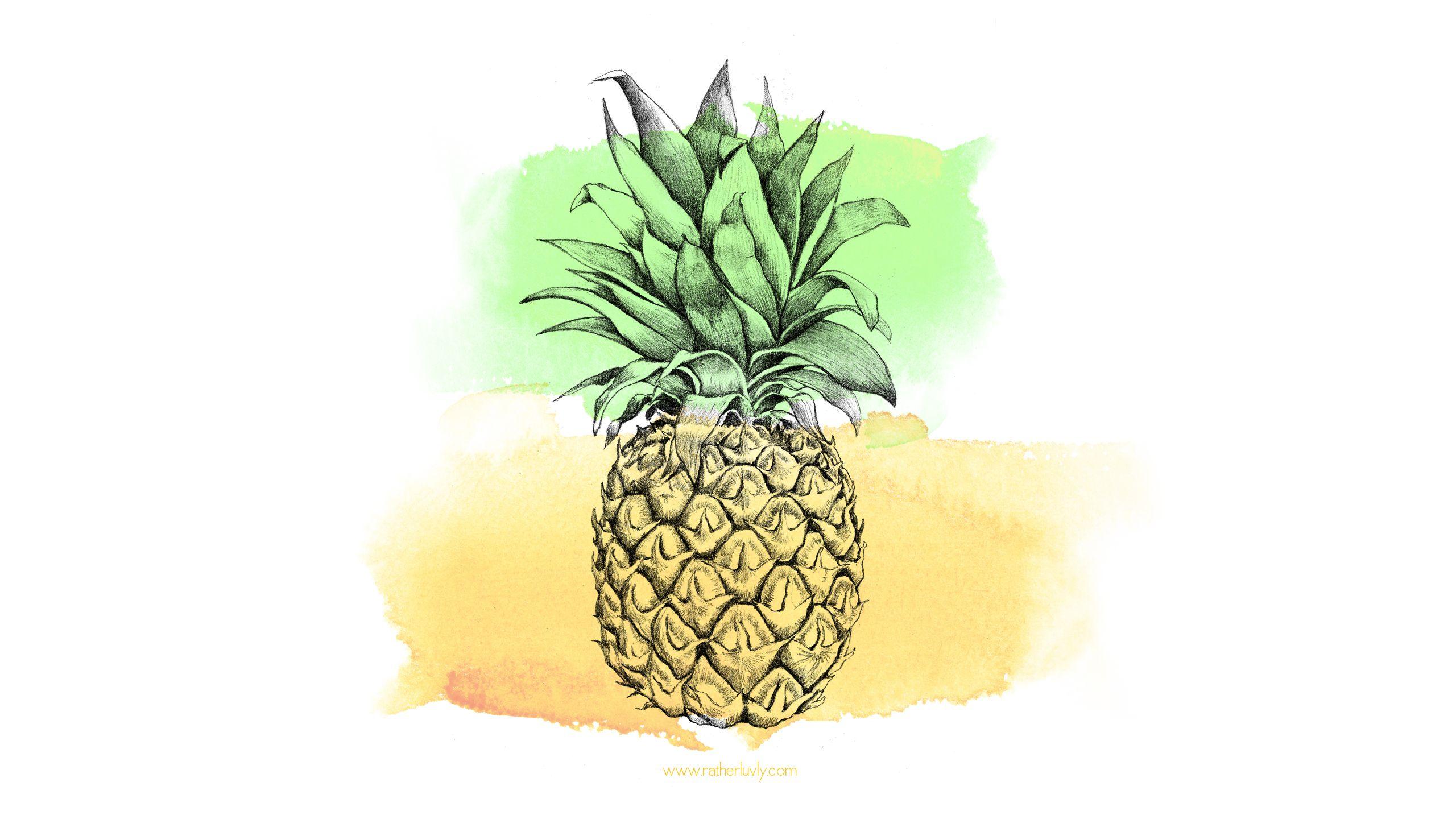 Free Download Bonus #Pineapple Desktop Wallpaper in 2020