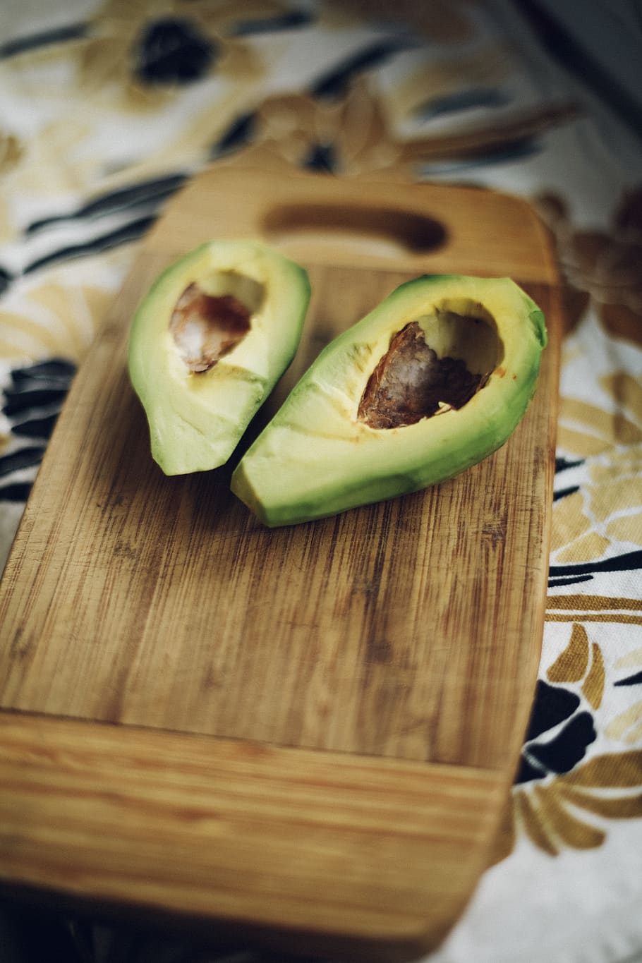 HD wallpaper: slice avocado fruit, plant, food, honey bee