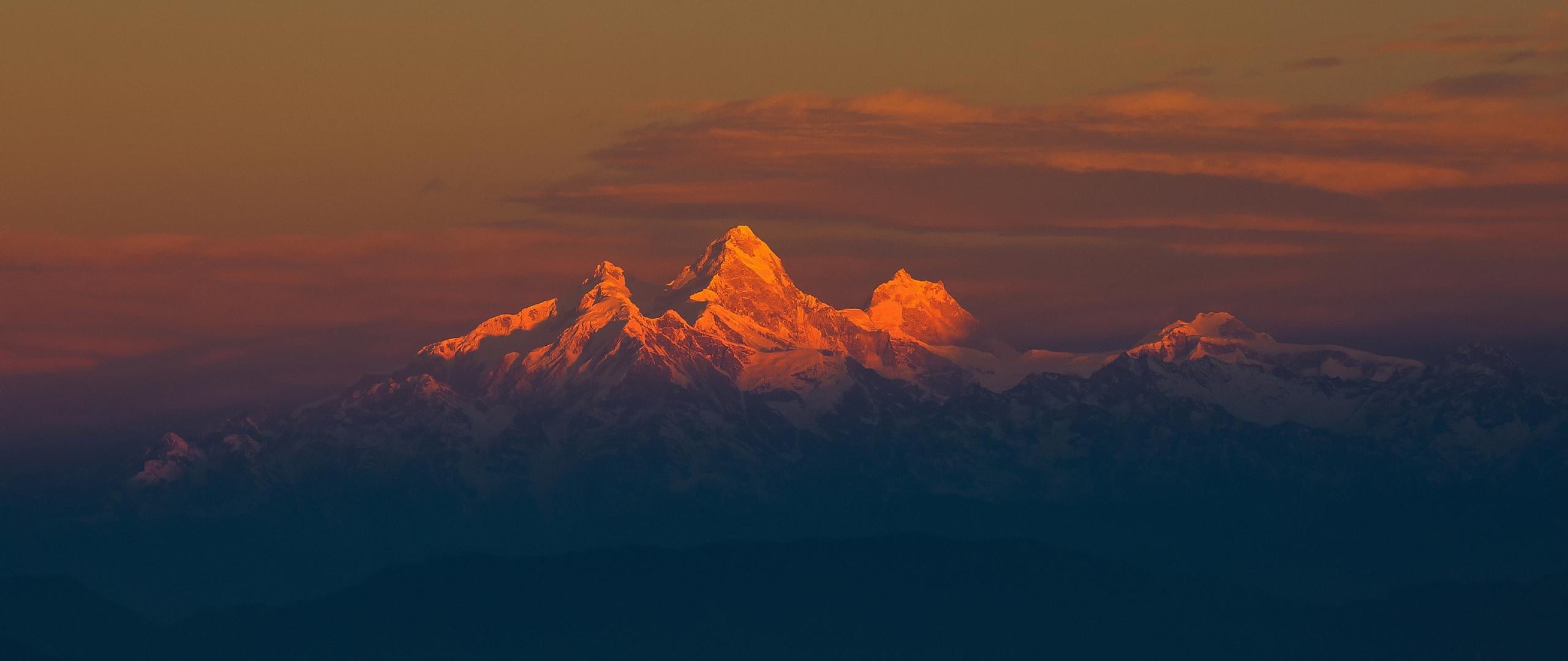 Fog Sunset Wallpaper. Beautiful