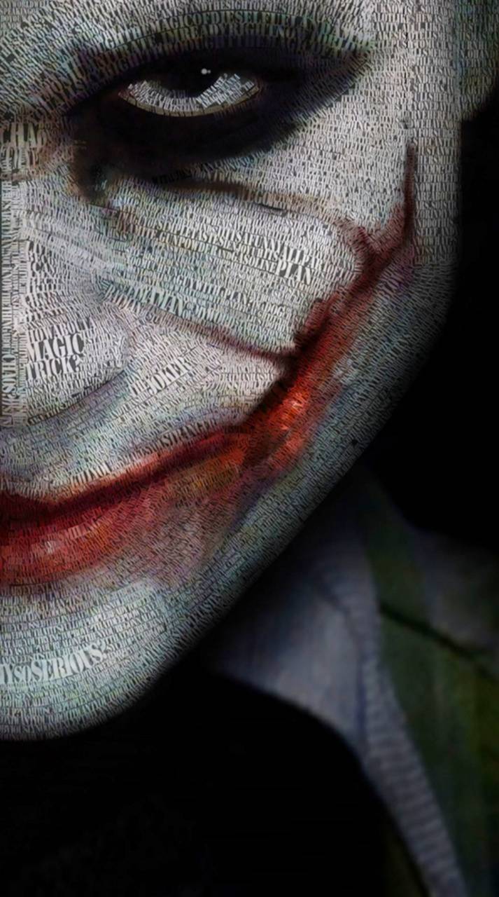 joker in bad mood wallpaper