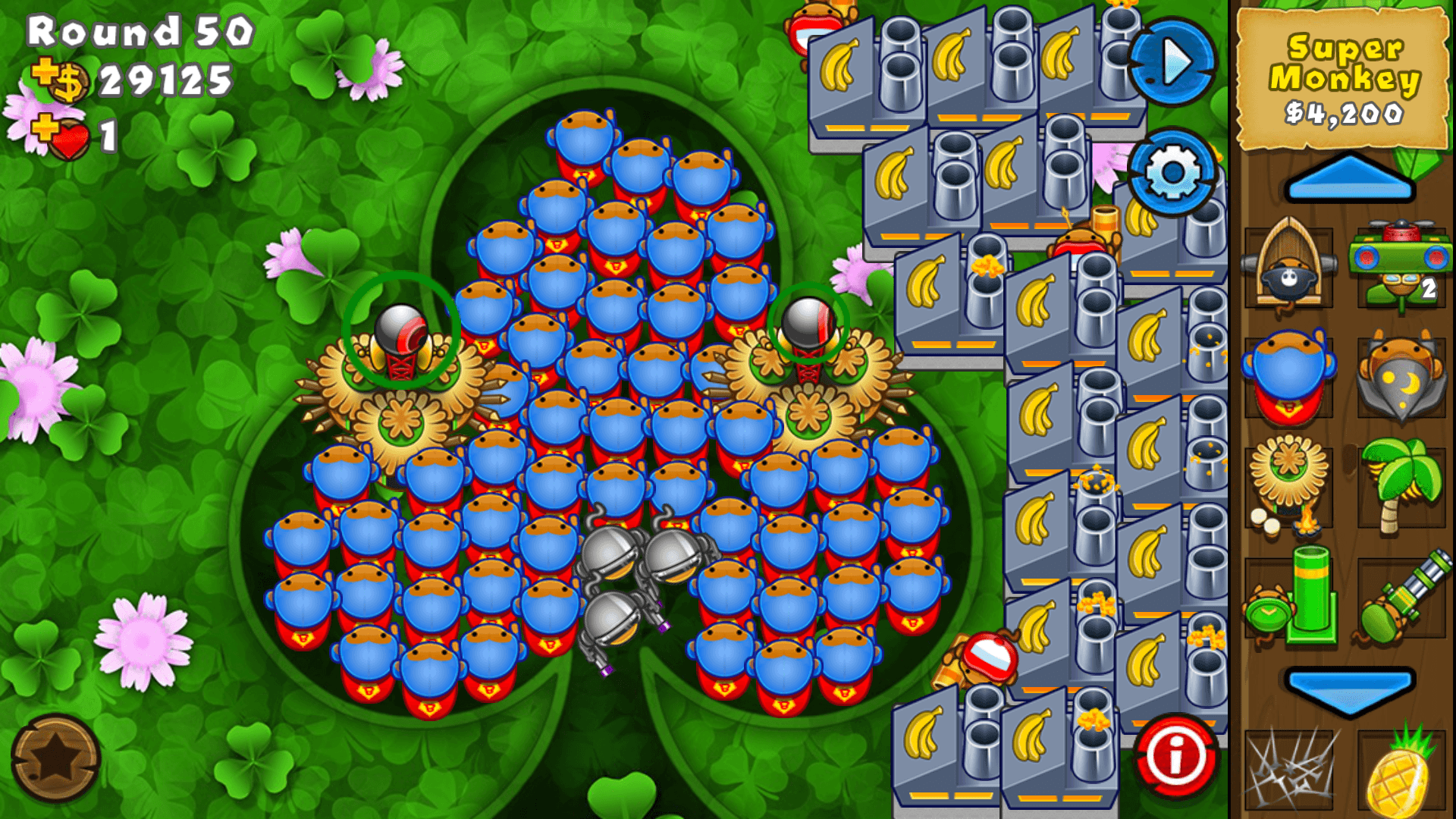 bloons tower defense 5 highest round