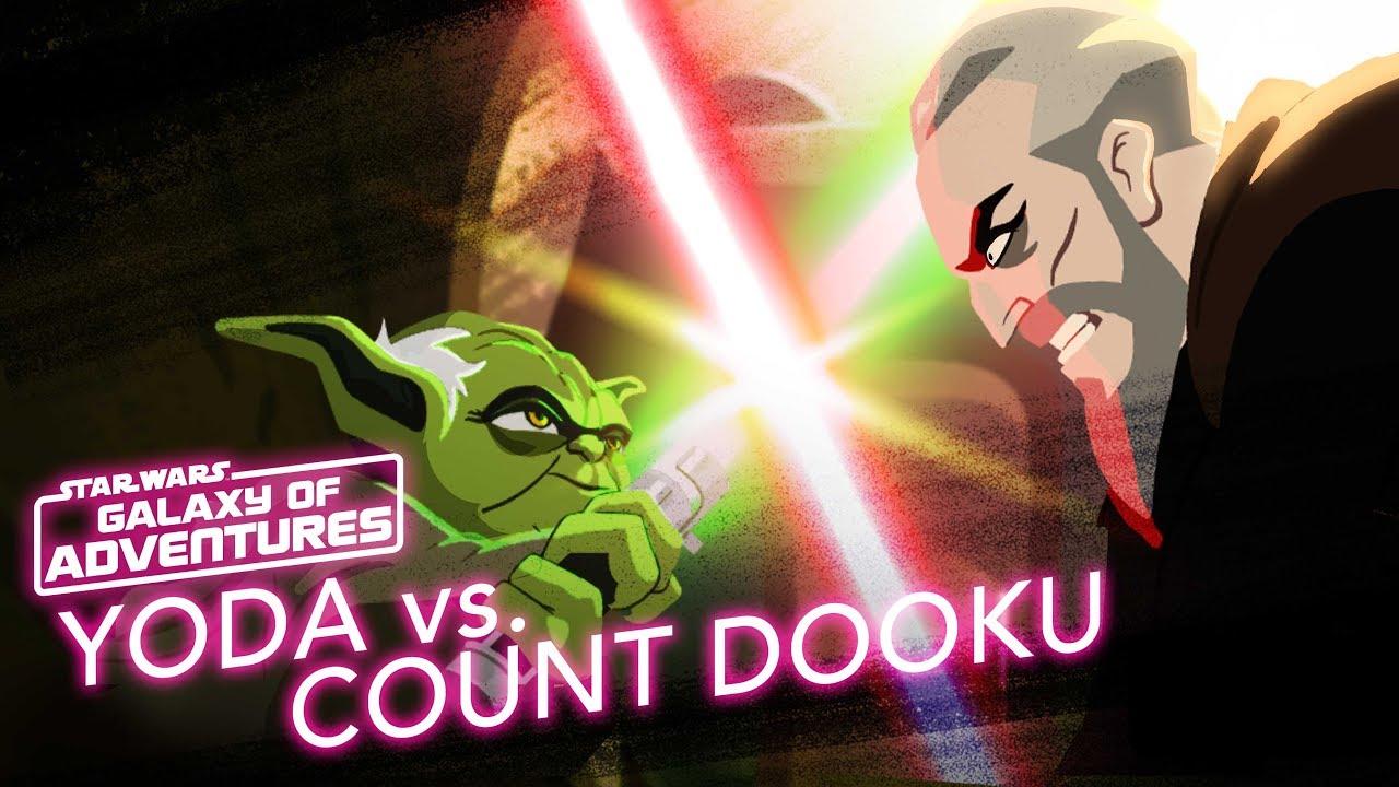 Yoda vs Count Dooku
