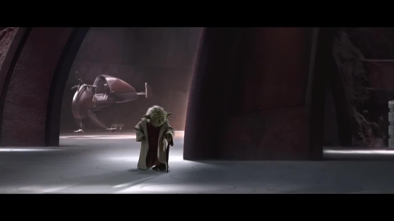 Anakin Skywalker And Obi Wan Kenobi And Yoda Vs. Count Dooku