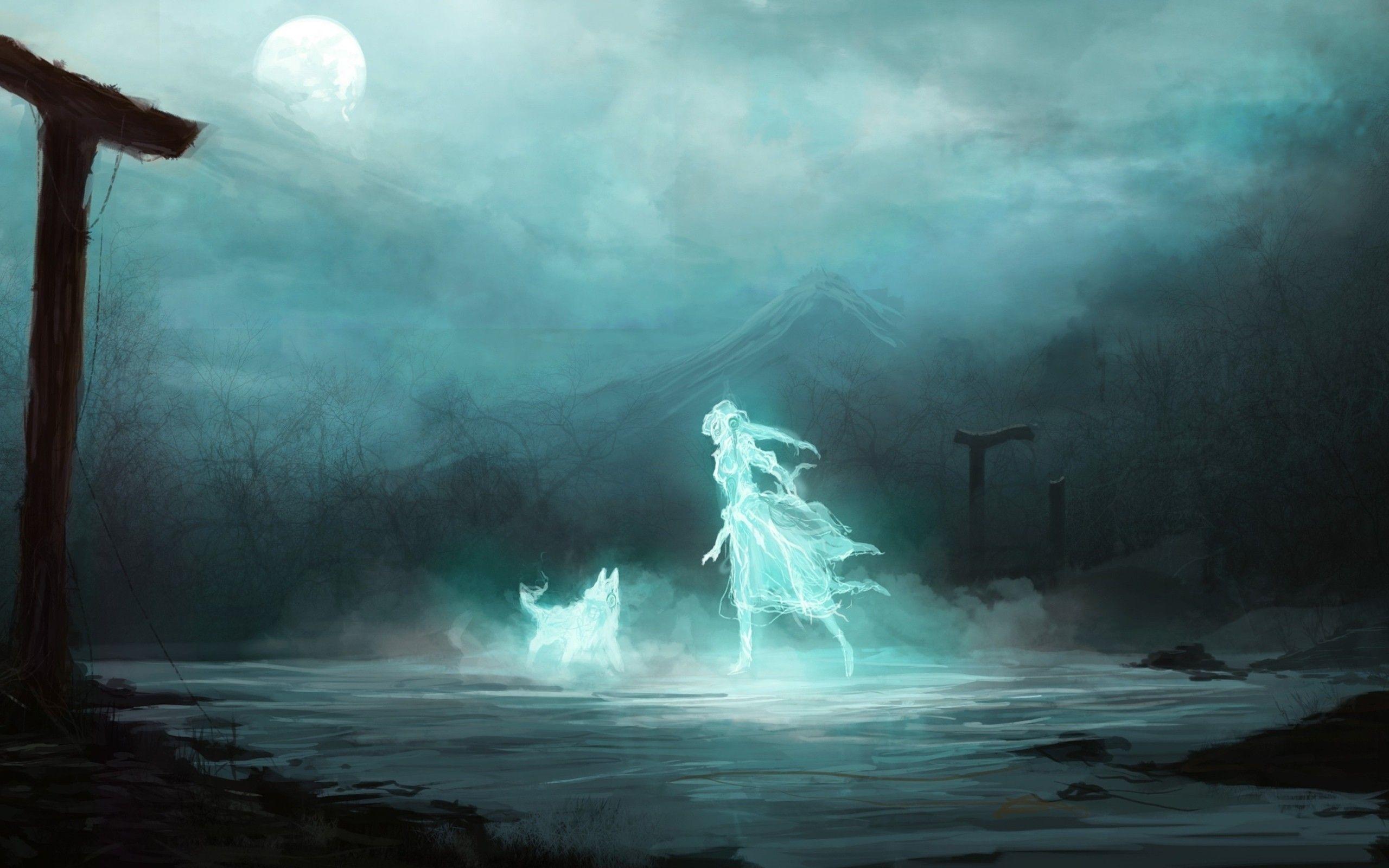 Amazing Ghost Wallpaper HD #ghost. Anime ghost, Spirit