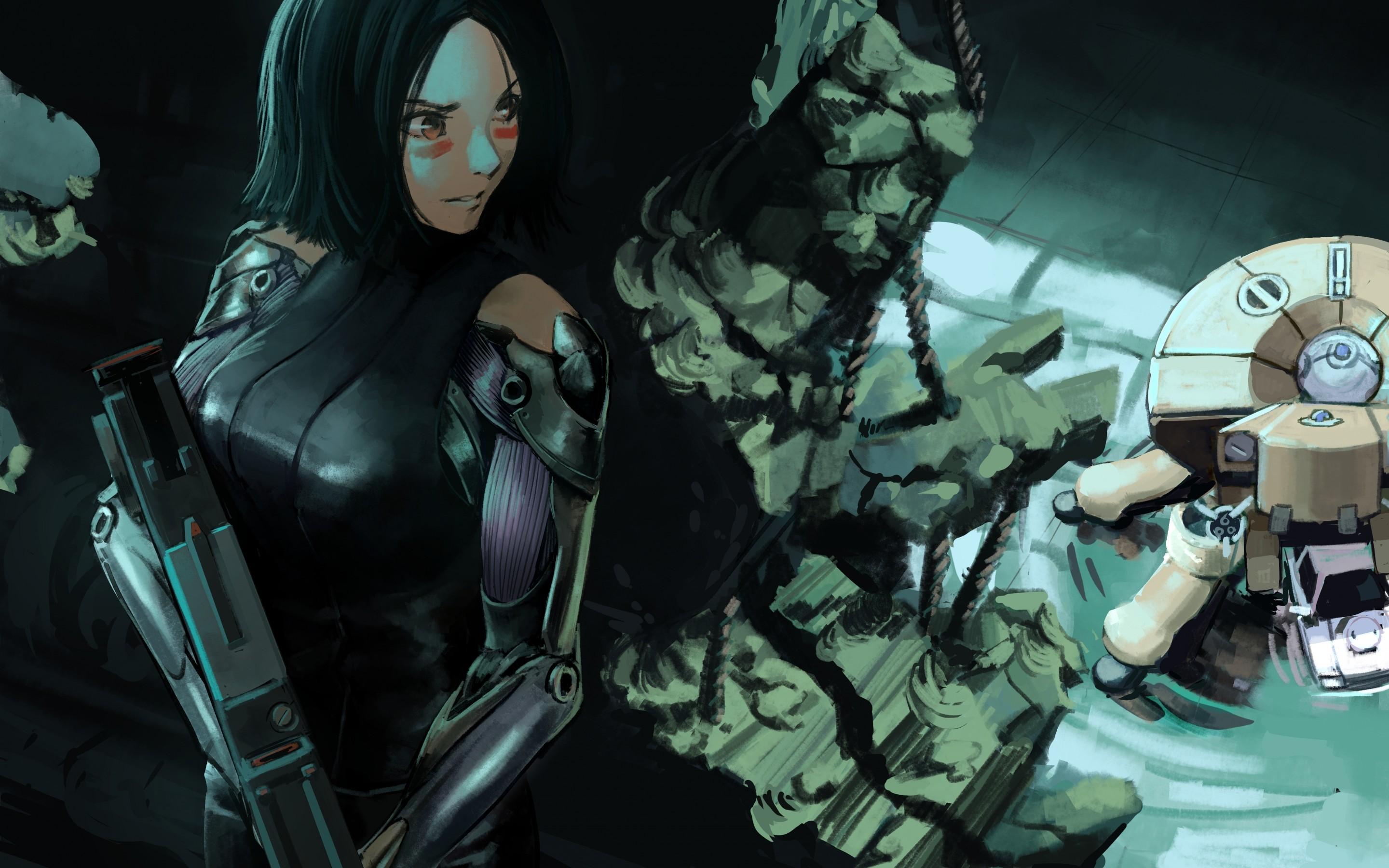 Download 2880x1800 Ghost In The Shell, Gally, Sci Fi Anime