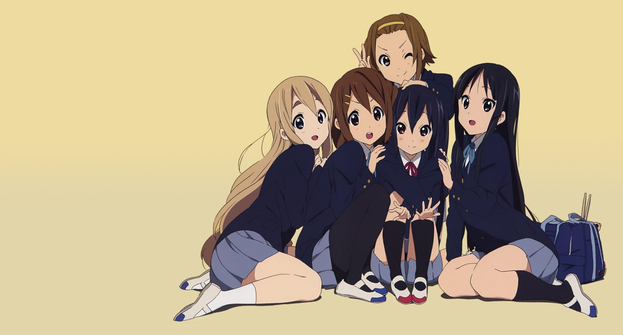 Tsumugi Kotobuki, Azusa Nakano, Ritsu Tainaka, Yui 4 Best