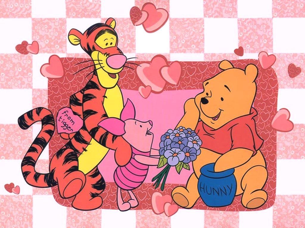 Winnie the Pooh Valentine Wallpaper the Pooh Wallpaper